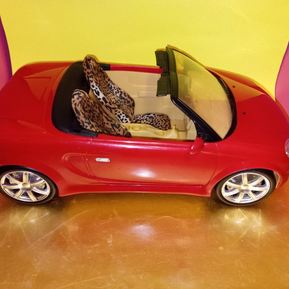 Red Barbie Doll My Scene My Ride Car Y2k